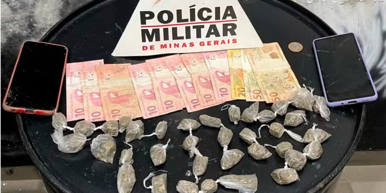 Jovem apontado como recrutador de menores para o tráfico de drogas é preso em Curvelo