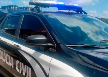 Viatura da Polícia Civil de Minas Gerais