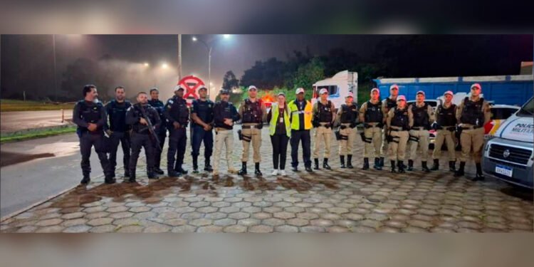 Governo de Minas realiza blitz Lei Seca Integrada para aumentar a segurança no trânsito