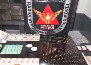 Após informações de que comparsa de traficante preso estaria vendendo drogas, PM apreende entorpecentes enterrados em quintal