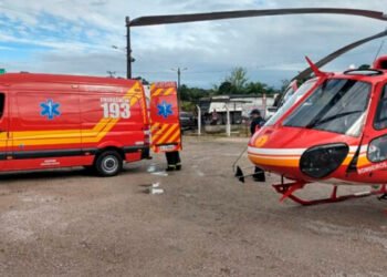 Homem fica ferido ao ser atingido por boi em um curral na zona rural de Bocaiuva