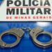 Com mandados de prisão em aberto, homens com várias passagens por furto e roubo são detidos pela PM em Pirapora