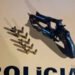 Polícia encontra revólver escondido no filtro de ar de uma caminhonete na MGC-259, em Gouveia