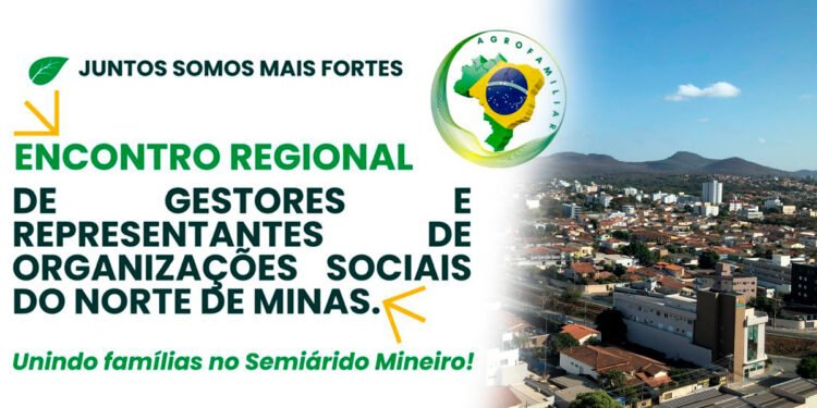 Montes Claros sediará encontro estratégico para fortalecer organizações sociais e desenvolvimento regional