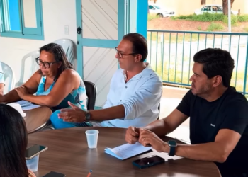 Prefeito e secretários de Araçaí se reúnem para alinhar planejamento da gestão municipal