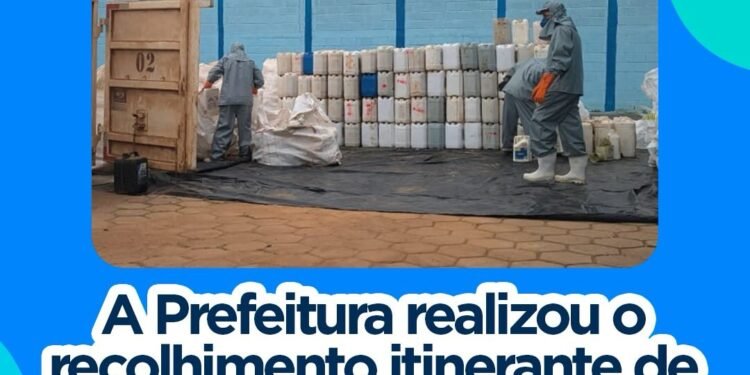 Ibituruna promove recolhimento itinerante de embalagens de agrotóxicos e reforça ações ambientais