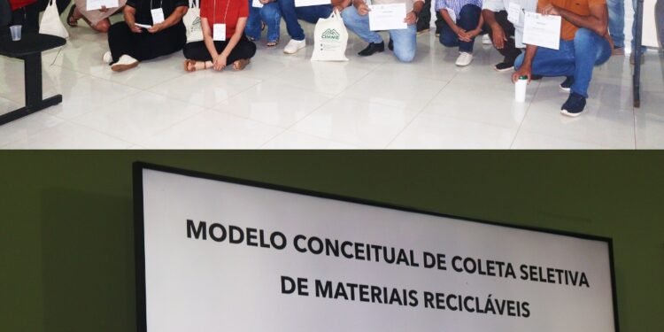 Santo Antônio do Itambé inicia construção de modelo para coleta seletiva