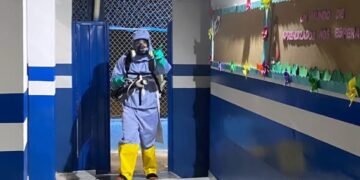 Ação de bloqueio contra dengue mobiliza equipes no bairro Cohab em Monsenhor Paulo