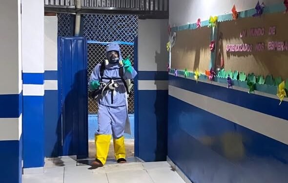 Ação de bloqueio contra dengue mobiliza equipes no bairro Cohab em Monsenhor Paulo