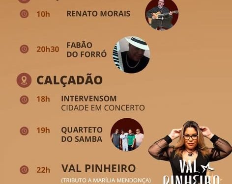 Caxambu recebe 2º Inverno Cultural com shows e Rua de Lazer