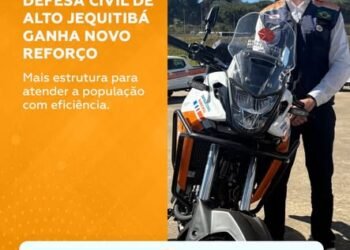 Defesa Civil de Alto Jequitibá recebe motocicleta 0 km para reforçar ações de prevenção e atendimento