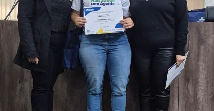 São Gonçalo do Sapucaí diploma agentes comunitários de saúde após formação técnica