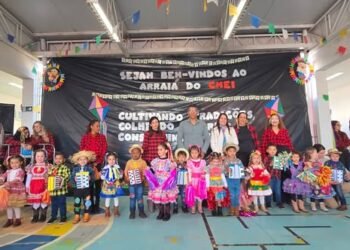 CEMEI de Silvianópolis realiza Arraiá com alunos, famílias e equipe escolar